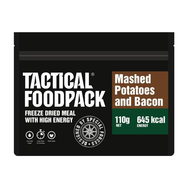 Ration lyophilisée PURÉE DE POMMES DE TERRE & BACON 645 KCAL Tactical Foodpack - Autre - Welkit.com