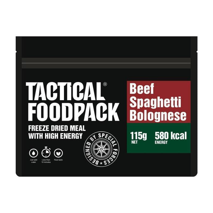 Ration lyophilisée SPAGHETTIS BOLOGNAISE | 580 KCAL Tactical Foodpack - Autre - Bolognaise - Welkit.com - 3662950044489 - 1