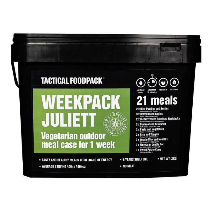 Ration lyophilisée WEEKPACK JULIETT Tactical Foodpack - Autre - Welkit.com - 4744698013824 - 1