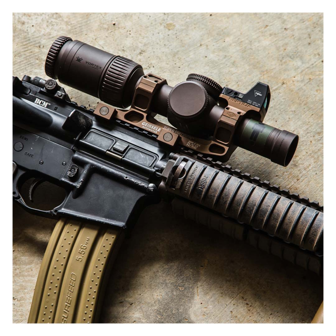 Montage déporté Reptilia ROF-90 pour Trijicon RMR et SRO corps 30 mm en aluminium 7075-T6