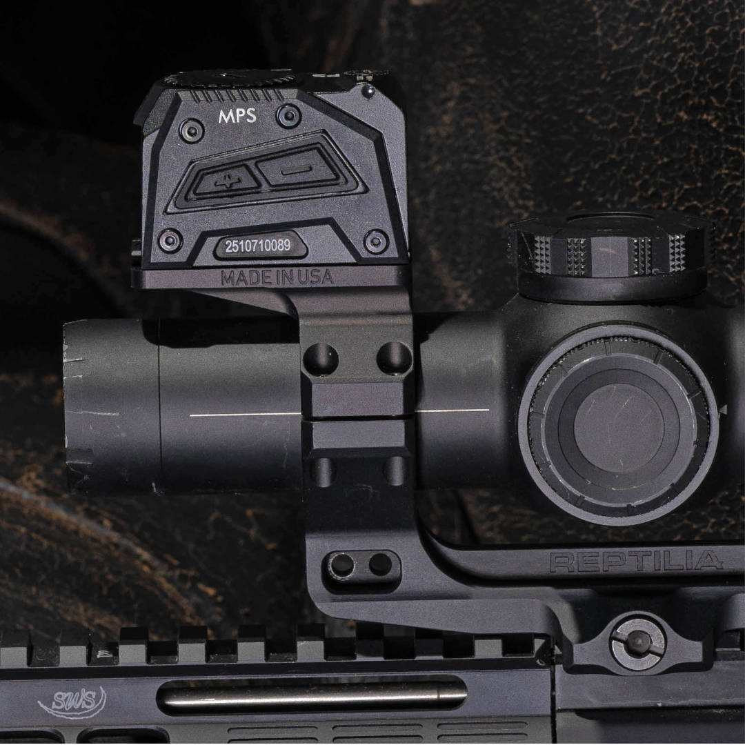Montage déporté Reptilia ROF-90 pour Aimpoint ACRO et Steiner MPS corps 30 mm 30 grammes