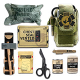 Kit de premiers secours Rhino Rescue IFAK Fanny Pack (trousse de secours pleine)