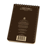 Carnet Rite In The Rain à spirale supérieure 10 × 15 cm 100 pages couverture Polydura