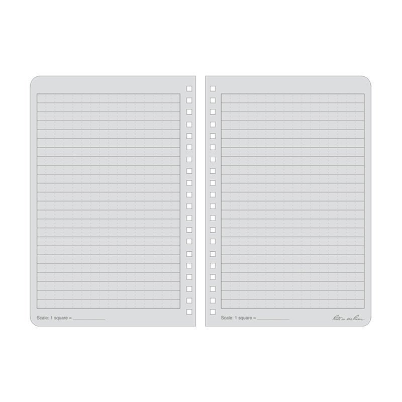 Carnet Rite In The Rain à spirale réglure Universal 11,7 × 17,7 cm 64 pages