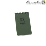 Carnet Rite In The Rain à spirale supérieure 7,5 × 12,5 cm 100 pages Polydura