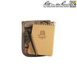 Kit carnet à spirale supérieure 7,5 x 12,5 cm Rite In The Rain stylo et housse Cordura
