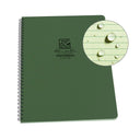 Carnet Rite In The Rain à spirale latérale 21,5 × 27,9 cm 84 pages réglure Universal