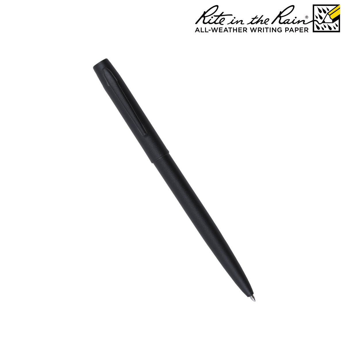 Lot de 2 stylos Rite In The Rain à mini-verrou corps triangulaire cartouche pressurisée