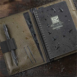 Kit carnet Tracker Rite In The Rain 14 x 20 cm housse TPU et crayon à papier