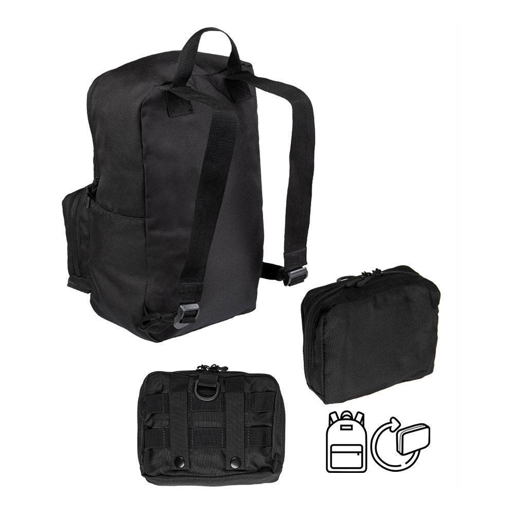 Sac à dos 1/2 jour US PACK ULTRA COMPACT | 15L Mil - Tec - Noir - Welkit.com