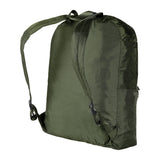 Sac à dos pliable Ares 25 L en nylon Ripstop rangé dans sa pochette intégrée