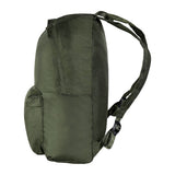 Sac à dos pliable Ares 25 L en nylon Ripstop rangé dans sa pochette intégrée