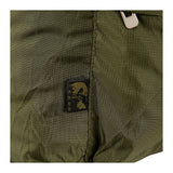 Sac à dos pliable Ares 25 L en nylon Ripstop rangé dans sa pochette intégrée