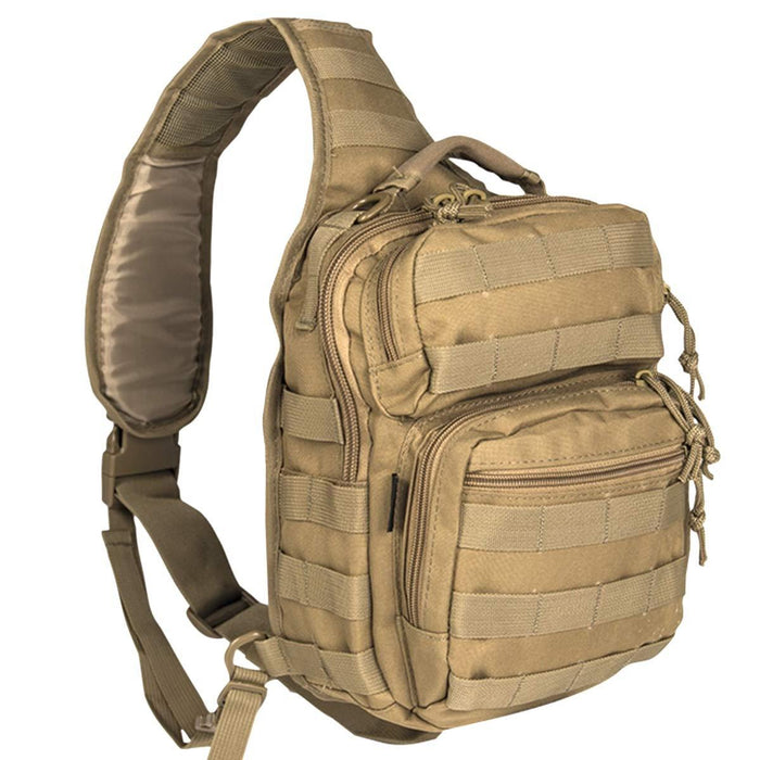 Sac à dos ASSAULT PACK SMALL ONE STRAP Mil-Tec - Coyote - - Welkit.com - 4046872335051 - 3