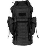 Sac à dos BW MOLLE 65L + Armature M95 CZ MFH - Noir - Welkit.com