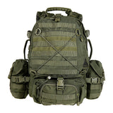 Sac à dos de combat Ares Cougar 45 L ceinture ventrale amovible et bandes MOLLE