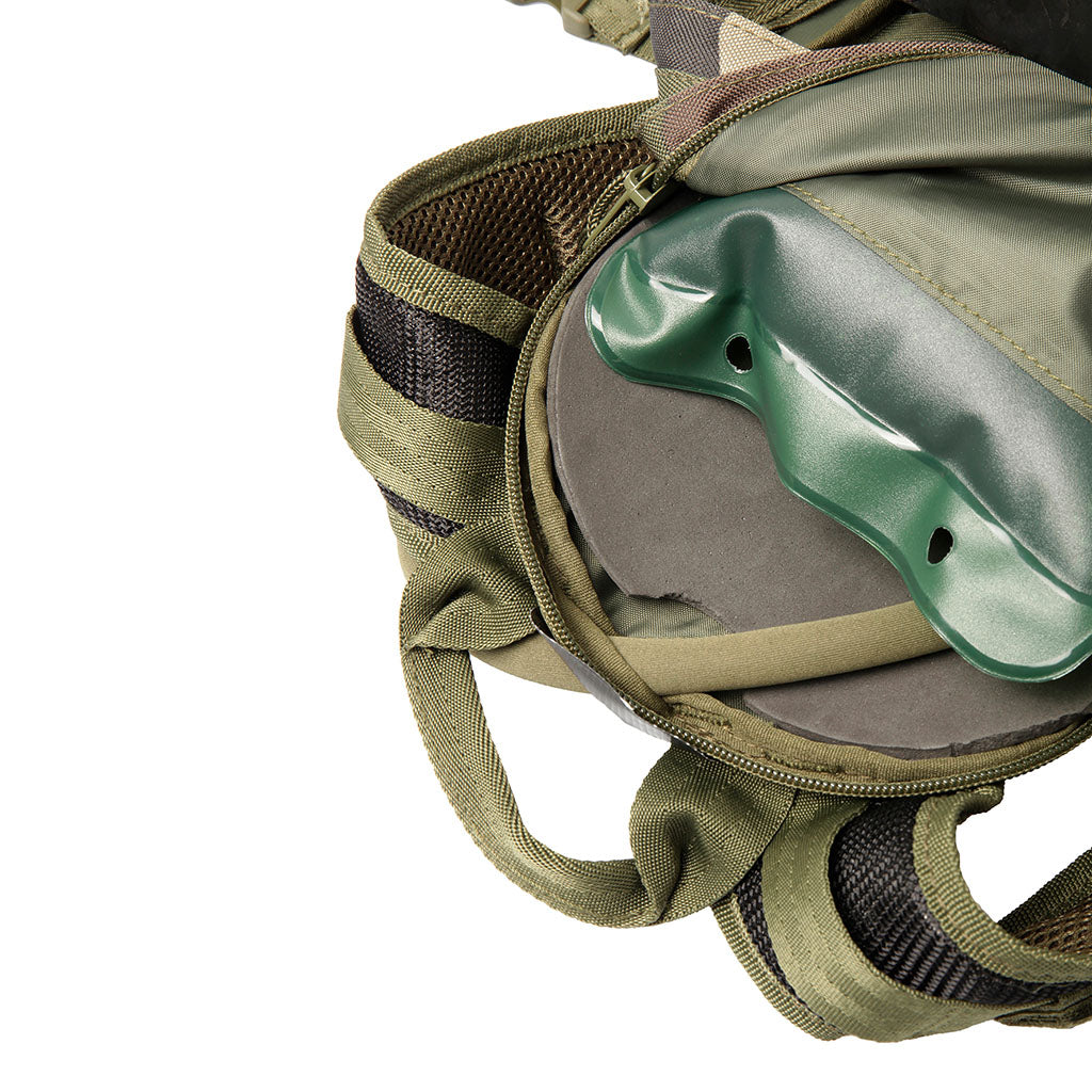 Sac à dos d'hydratation Ares pour gourde souple 2,5 L avec poches de petit matériel