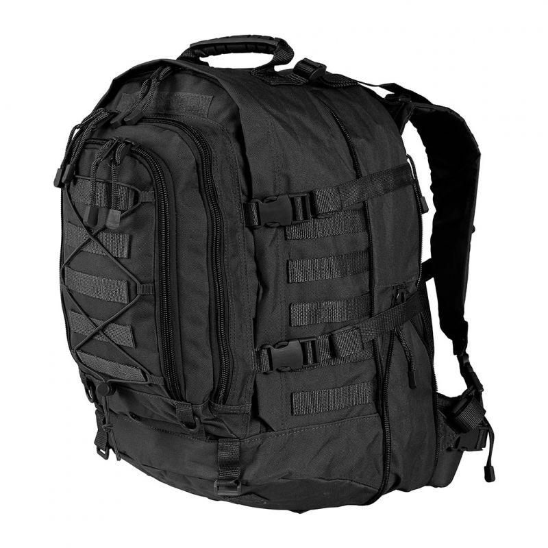 Sac à dos MODULABLE 45 / 60L Ares - Noir - Welkit.com