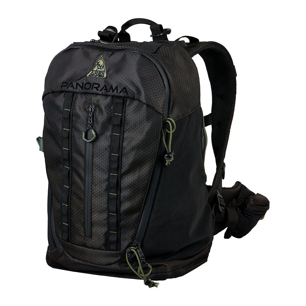 Sac à dos polyvalent Ares Panorama 40 L compartiment inférieur détachable et housse de pluie