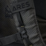 Sac à dos polyvalent Ares Panorama 40 L compartiment inférieur détachable et housse de pluie