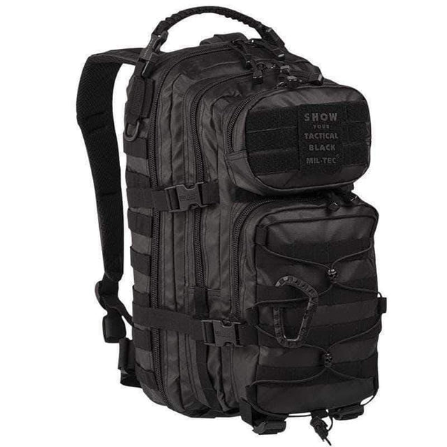 Sac à dos US ASSAULT BLACK 20L Mil - Tec - Noir - Welkit.com