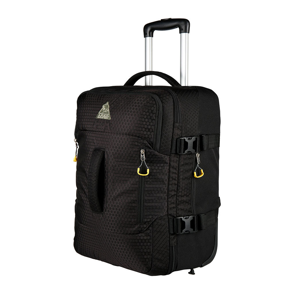 Sac de voyage à roulettes Ares Elite Case 48 L portage dorsal escamotable 3,3 kg