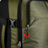 Sac de voyage cabine à roulettes Ares Elite Case 48 L toile Ripstop poche ordinateur