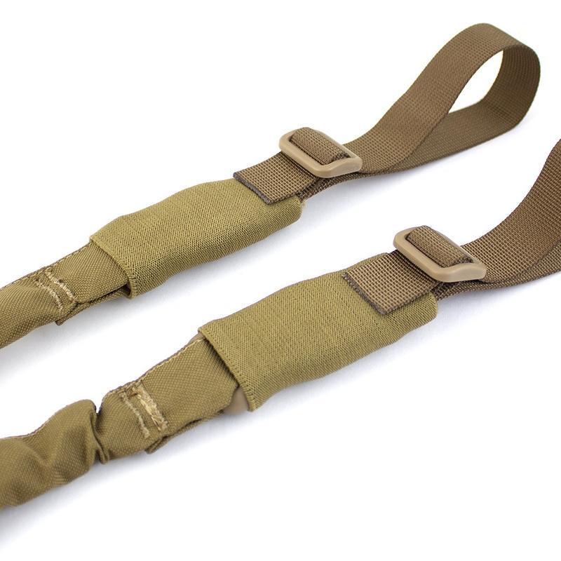 Sangle de combat 1 point V - SLING Bulldog Tactical - Coyote - Welkit.com