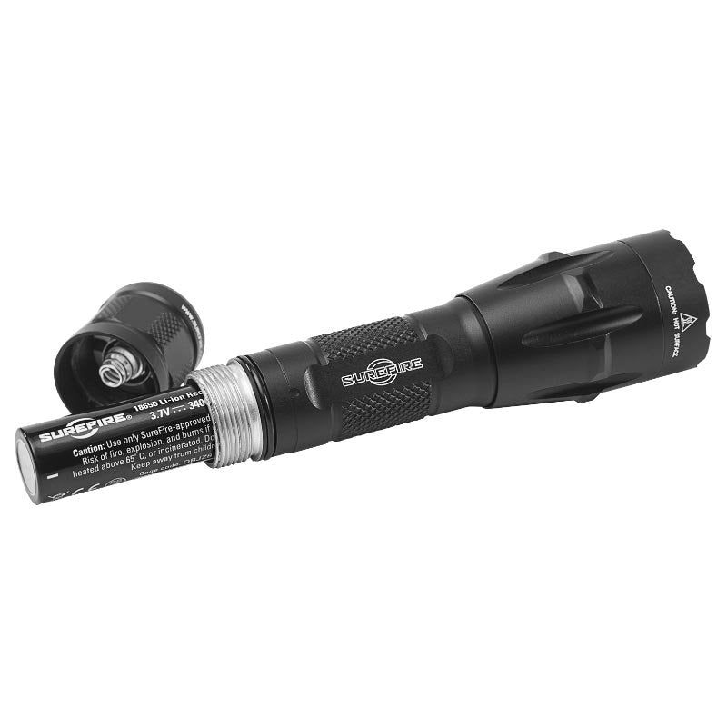 Lampe torche Surefire Fury Tactical Dual Fuel 1500 lumens accu 18650 ou CR123A