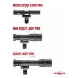 Lampe pour arme Surefire M140A Micro Scout Light Pro 300 lumens montage M-LOK