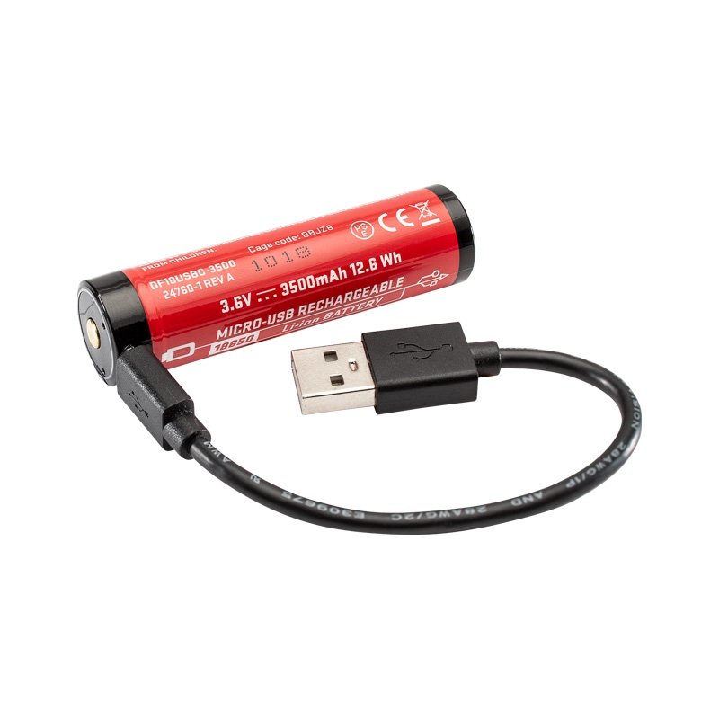 Lampe pour arme Surefire M600DF Dual Fuel Scout Light 1500 lumens rechargeable