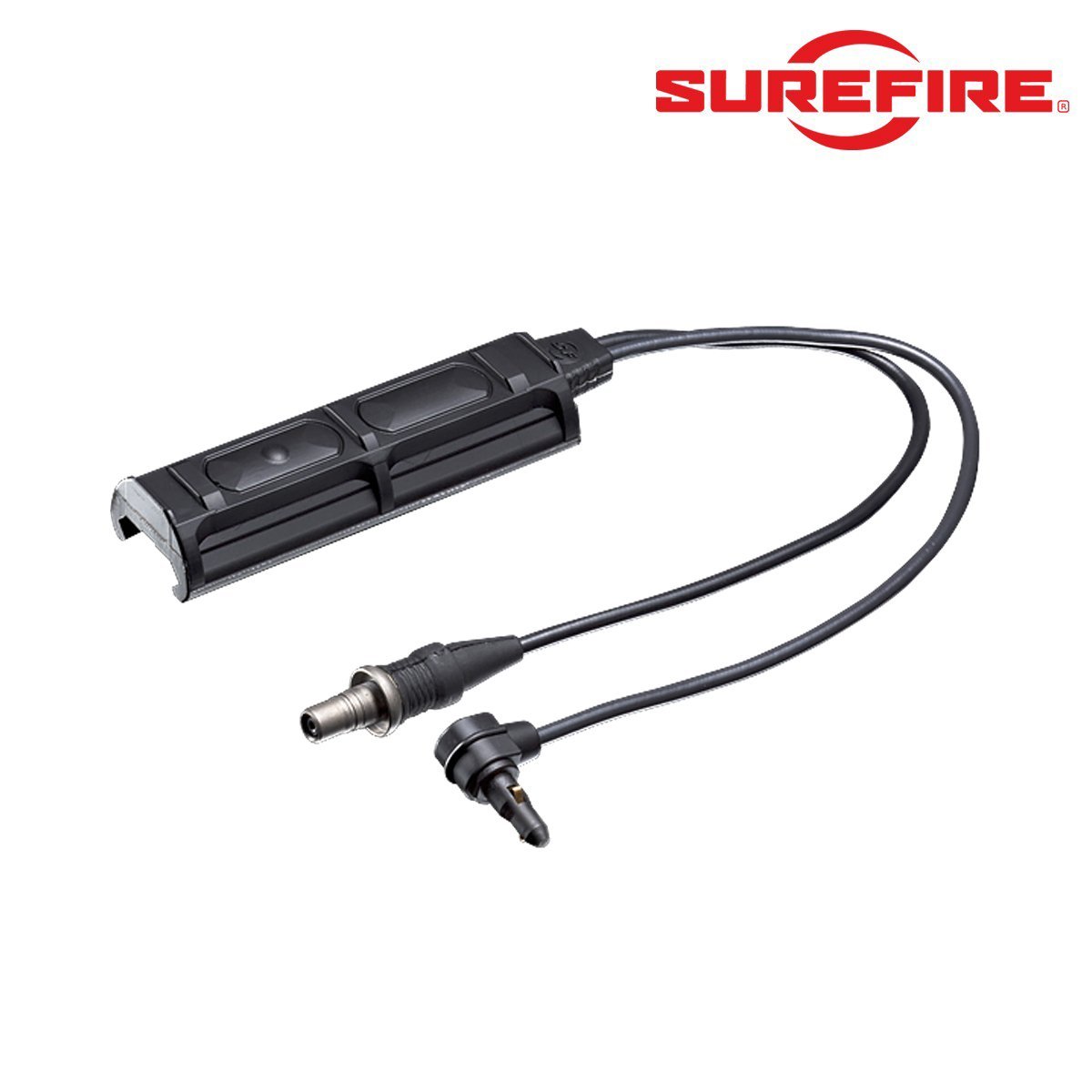 Culot arrière Surefire avec interrupteur double SR07-D-IT pour lampe et laser