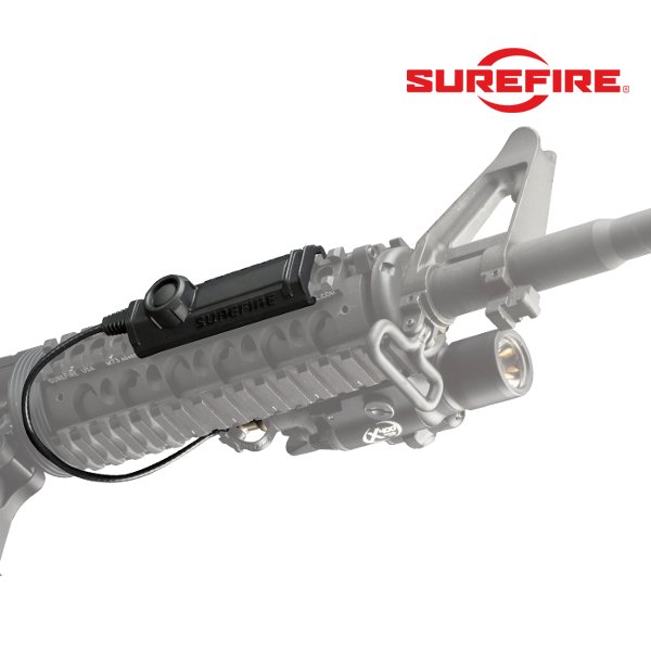 Interrupteur déporté SR07 Surefire sur rail Picatinny avec câble de 17,78 cm