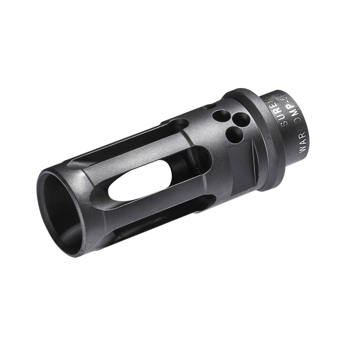 Acc. Armes Cache Flamme Warcomp ferme Cal 5.56 au Pas 1/2X28 Surefire