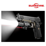 Lampe pour arme Surefire X400 Ultra 1000 lumens avec laser visible 5 mW à 635 nm