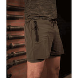Short de sport Sprint 2-en-1 GK Undercover cuissard intégré 4 poches à glissière