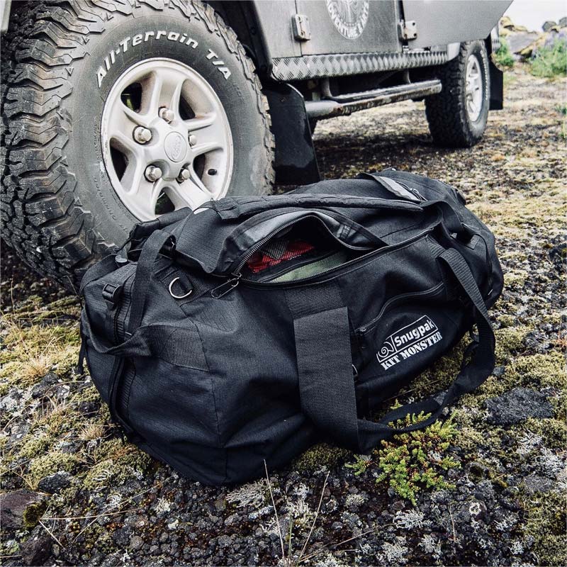 Sac de transport Snugpak Kitmonster 65 WGTE 65 litres nylon 600D ripstop charge 22 kg