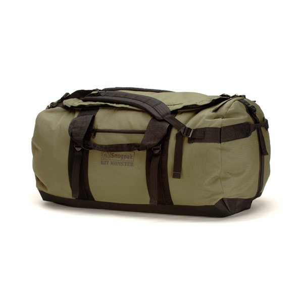 Sac de voyage Snugpak Kitmonster 65 ou 120 litres en nylon 600D ripstop