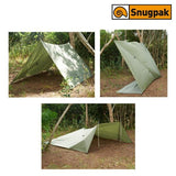 Bâche Snugpak All Weather Shelter G2 305 x 305 cm nylon ripstop 210T enduit PU