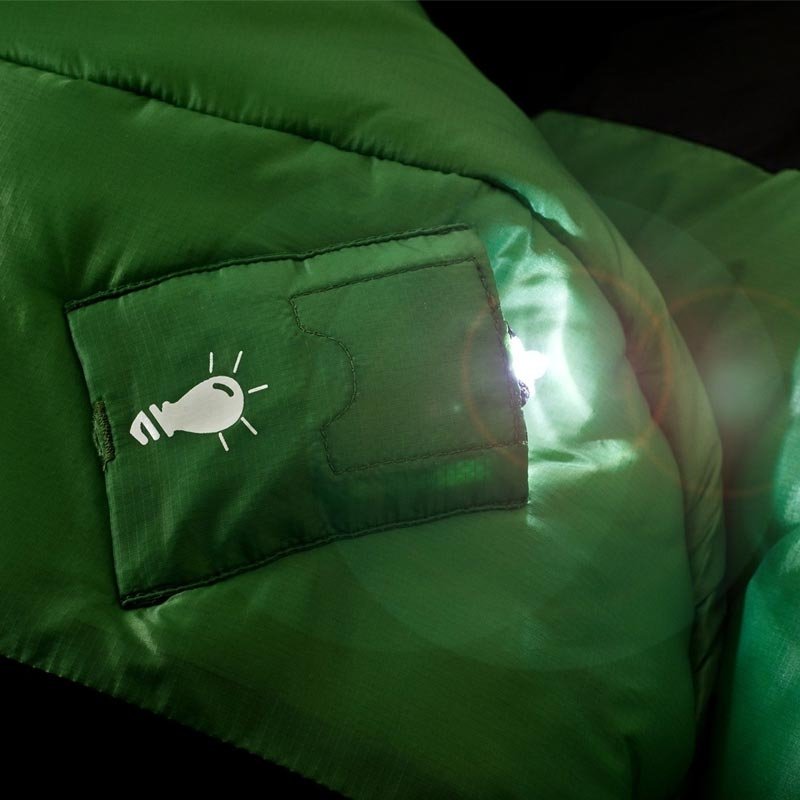 Micro lampe LED Snugpak pour sac de couchage avec mode continu et clignotant