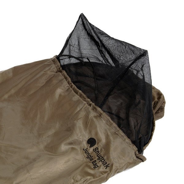 Sac de couchage Snugpak Jungle Bag moustiquaire intégrée confort 7 °C 950 g