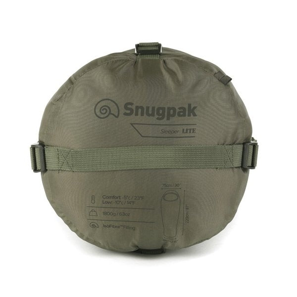 Sac de couchage Snugpak Sleeper Lite confort -5 °C sarcophage garnissage IsoFibre