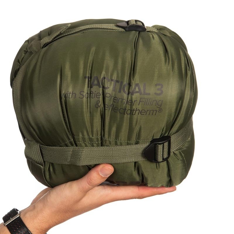 Sac de couchage Snugpak Tactical 3 confort -7 °C col isolé et doublure TS1