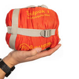 Sac de couchage de voyage Snugpak TravelPak 1 confort 7 °C moustiquaire 850 g