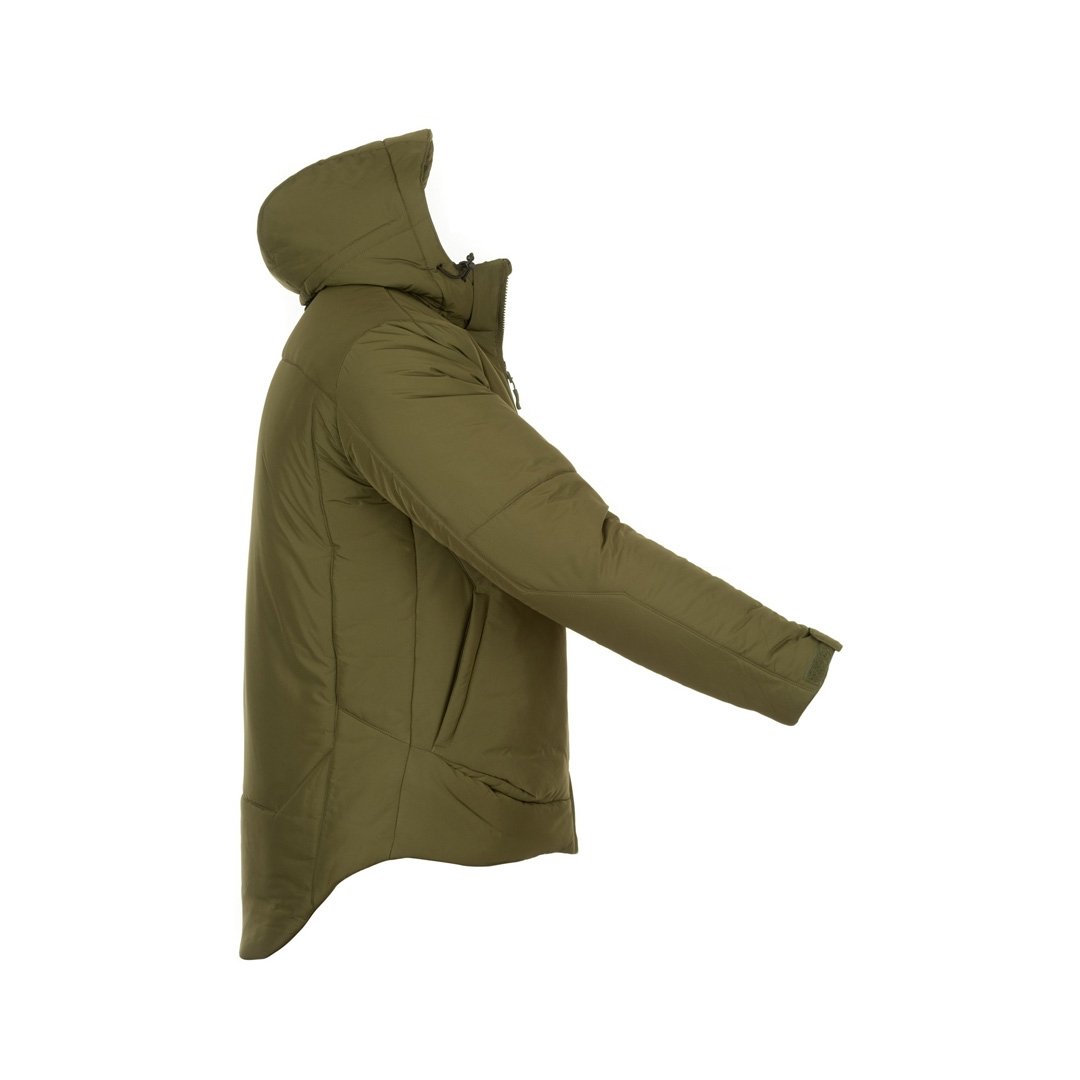 Veste chaude Snugpak Tomahawk confort -15 °C capuche à visière dos allongé