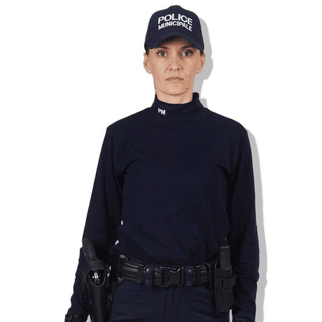 Sous-pull manches longues GK Professional Police Municipale coton et élasthanne