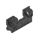Montage de lunette Spuhr SP-4902C Ø34 mm hauteur 38 mm inclinaison 9 MIL Picatinny