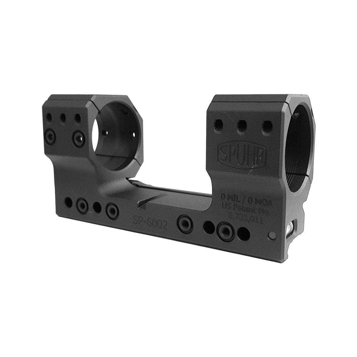 Montage de lunette Spuhr SP-6002M Ø36 mm hauteur 38 mm 0 MIL avec niveau à bulle
