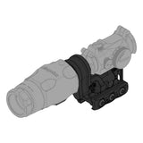 Montage de lunette Spuhr RDF-20225K hauteur 57 mm rail Picatinny pour Aimpoint Micro T-2