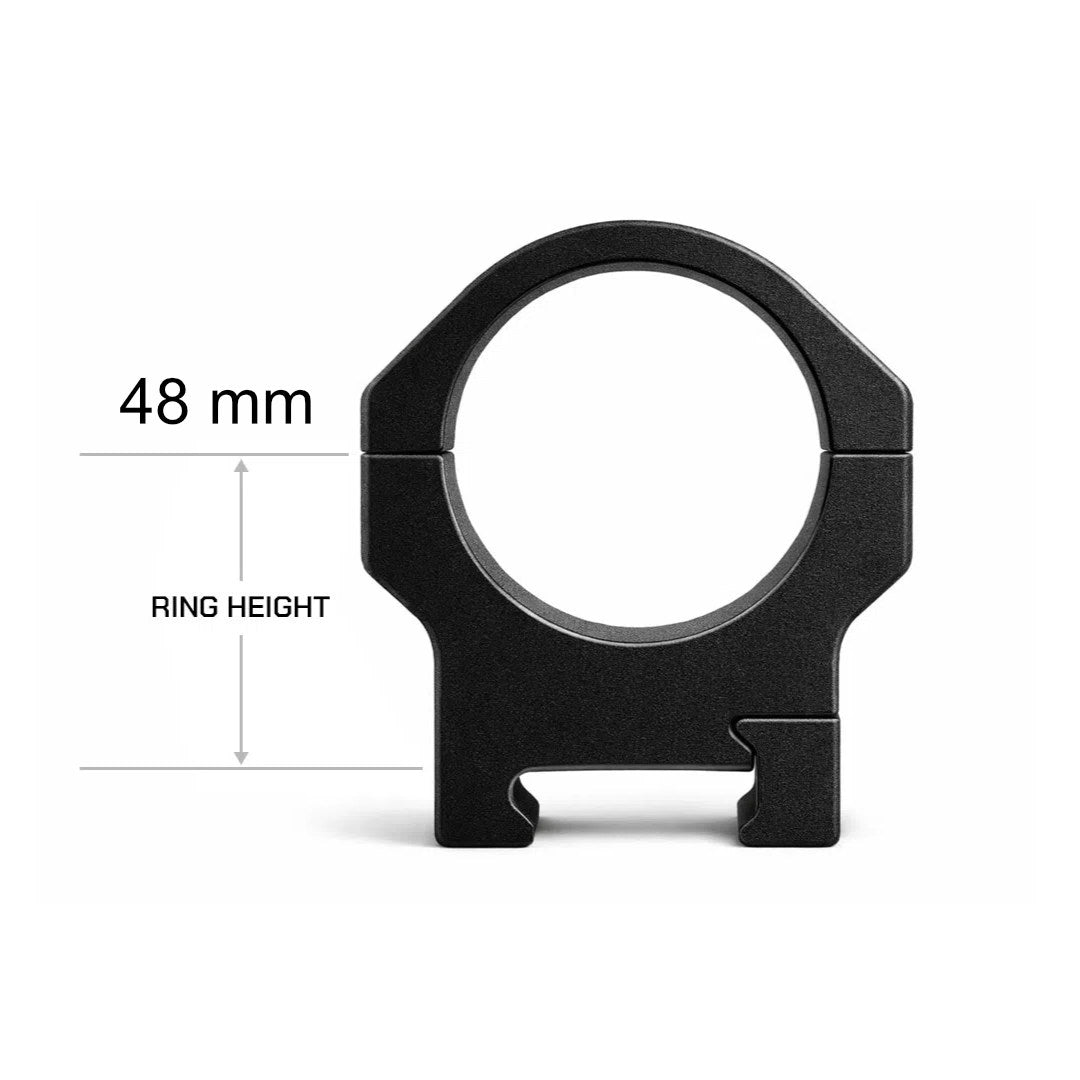 Montage monobloc Spuhr ISMS SP-3004 Ø30 mm hauteur d'axe 48 mm rail Picatinny